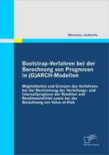 Bootstrap-Verfahren Bei Der Berechnung Von Prognosen in (G)Arch-Modellen: Wirtschaftlichkeit Und Marktentwicklung