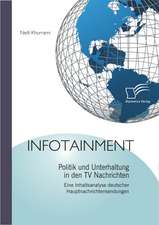 Infotainment: Politik Und Unterhaltung in Den TV Nachrichten