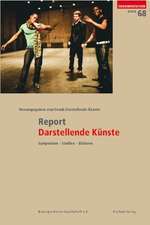 Report Darstellende Künste