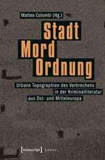 Stadt - Mord - Ordnung