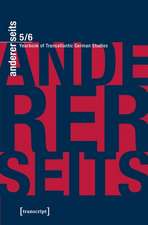 andererseits – Yearbook of Transatlantic German – Vol. 5, 2016