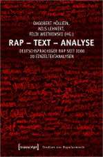 Rap - Text - Analyse