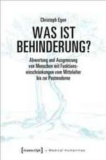 Was ist Behinderung?