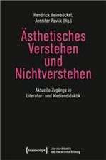 Ästhetisches Verstehen und Nichtverstehen