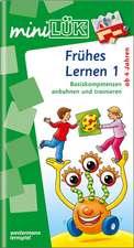 miniLÜK. Frühes Lernen 1: Basiskompetenzen anbahnen und trainieren