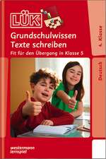 LÜK Grundschulwissen Texte schreiben