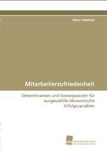 Mitarbeiterzufriedenheit