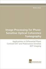 Image Processing for Phase-Sensitive Optical Coherence Tomography