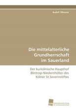 Die Mittelalterliche Grundherrschaft Im Sauerland: An Immunmodulatory Setscrew