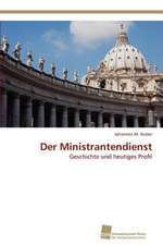 Der Ministrantendienst