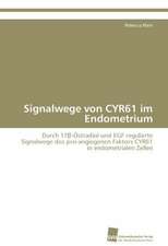 Signalwege Von Cyr61 Im Endometrium: From Tissues to Atoms