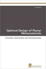 Optimal Design of Planar Metamaterials