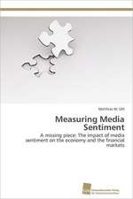 Measuring Media Sentiment