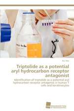 Triptolide as a Potential Aryl Hydrocarbon Receptor Antagonist: Trimerbildung & Funktion