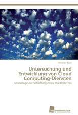 Untersuchung Und Entwicklung Von Cloud Computing-Diensten: Trimerbildung & Funktion