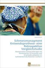 Schmerzmanagment Knieendoprothese- Eine Retrospektive Vergleichstudie: Measurement and Source Allocation