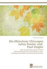 Die Munchner Chirurgen Julius Fessler Und Paul Ziegler: Measurement and Source Allocation