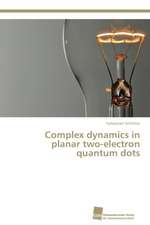 Complex dynamics in planar two-electron quantum dots