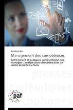 Management des compétences