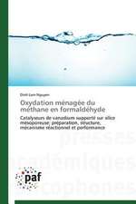 Oxydation ménagée du méthane en formaldéhyde