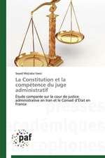 La Constitution et la compétence du juge administratif