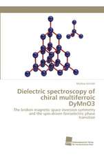 Dielectric spectroscopy of chiral multiferroic DyMnO3