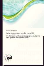 Management de la qualité