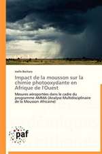 Impact de la mousson sur la chimie photooxydante en Afrique de l'Ouest