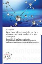 Fonctionnalisation de la surface de couches minces de carbone amorphe