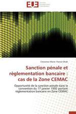 Sanction Penale Et Reglementation Bancaire