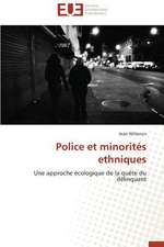 Police Et Minorites Ethniques