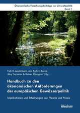 Handbuch zu den ökonomischen Anforderungen der europäischen