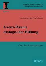 Pankoke, N: Grenz-Räume dialogischer Bildung. Zwei Denkbeweg