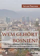 Wem gehört Bosnien?