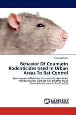 Behavior Of Coumarin Rodenticides Used In Urban Areas To Rat Control