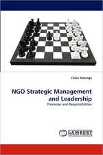 NGO Strategic Management and Leadership