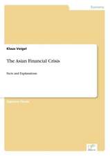 The Asian Financial Crisis