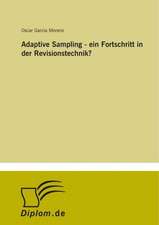 Adaptive Sampling - ein Fortschritt in der Revisionstechnik?