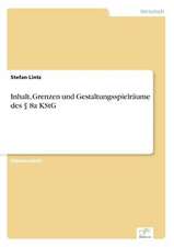 Inhalt, Grenzen und Gestaltungsspielräume des § 8a KStG