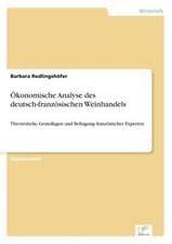 Ökonomische Analyse des deutsch-französischen Weinhandels