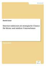 Internet-Auktionen als strategische Chance für kleine und mittlere Unternehmen