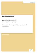 Balanced Scorecard