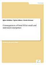 Consequences of basel II for small and mid-sized enterprises