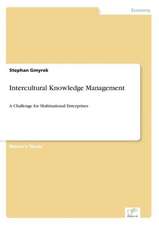 Intercultural Knowledge Management