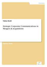 Strategic Corporate Communications in Mergers & Acquisitions