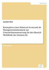 Konzeption Einer Balanced Scorecard ALS Managementinstrument Zur Unternehmenssteuerung Fur Den Bereich Mobilfunk Der Siemens AG: Optionspreistheorie Zur Bewertung Von Investitionen Mit Einem Beispiel Aus Der Softwareentwicklung