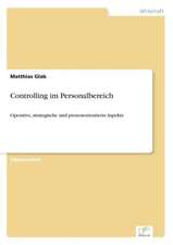 Controlling Im Personalbereich: Legal & Economical Aspects