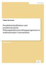 Projektleiterlaufbahnen und projektorientierte Führungskräfteentwicklungsprogramme in multinationalen Unternehmen