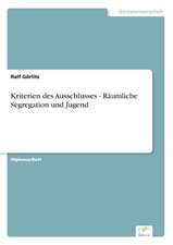 Kriterien Des Ausschlusses - Raumliche Segregation Und Jugend: Goodwill and Other Intangible Assets