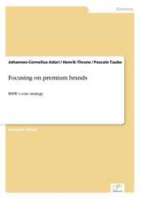 Focusing on Premium Brands: Goodwill and Other Intangible Assets